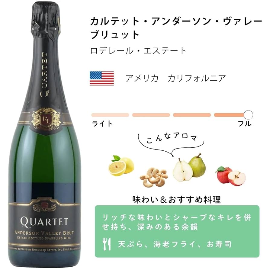 Amazon.co.jp: ルイ・ロデレール カルテット・アンダーソン